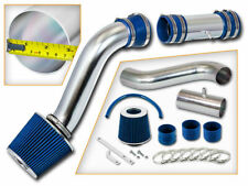 Blue Cold Air Intake Kit + Dry Filter For 91-93 Ford Thunderbird 5.0L V8 Base LX picture