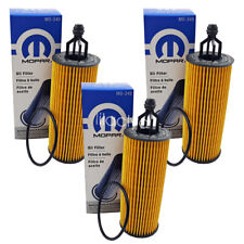 Genuine 3x Oil Filter 68191349AC For 2014-2022 Jeep Chrysler Dodge Ram 3.2L 3.6L picture
