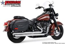 Freedom Patriot Long Chrome Exhaust Pipes M8 Softail HD00756 READ Description picture