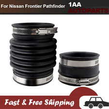 1 Kit of 2 Pieces Air Intake Hose Fits Nissan Frontier Pathfinder Xteera V6 4.L picture