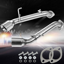 For INFINITI G37 Coupe 08-13 Straight Axle-Back Exhaust System Dual Wall Tips picture