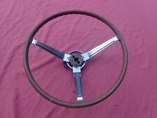 1964-67 MoPar simulated woodgrain steering wheel, nice 2530250 Dodge Plymouth picture