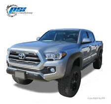 Sand Blast Textured Extension Style Fender Flares Fits Toyota Tacoma 2016-2021 picture