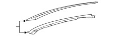 Genuine Ford Windshield Header FT4Z-5803408-A picture