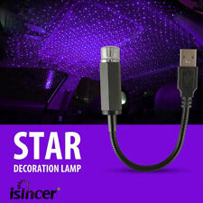 USB Car Interior Roof LED Star Light Atmosphere Starry Sky Night Projector Lamps picture