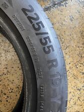 ContiPremiumContact 225/55/19 Continental Taycan Single tire 90% Tread picture