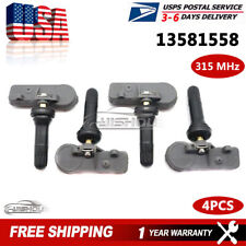 4pcs TPMS Tire Pressure Monitoring Sensors For Chevy GMC GM 13586335 13581558 US picture