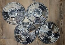 1962 1963 Chevrolet Corvair & Chevy II Nova Dog Dish Hubcaps Set of 4 OEM GM picture