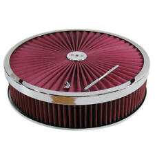 Bandit Air Cleaner 2029K; Filter Top, Washable, Chrome/Red 14