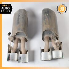 03-06 Mercede W220 S55 S65 CL65 AMG Exhaust Muffler Quad Tips Left and Right OEM picture
