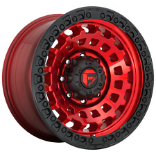 ZEPHYR 17x9 5x127 CANDY RED BLACK BEAD RING (-12mm) D632 D63217907545 Wheel Rim picture