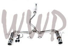 Stainless Steel Dual Exhaust Muffler System For 16-20 Honda Civic Coupe 2.0L K20 picture