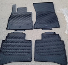 Mercedes Benz Genuine All Season Black Mats V222 S Class S550 Set of 4 NEW picture