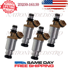 4x OEM Denso Fuel Injectors for 93-97 Toyota Corolla Geo Prizm 1.6L 23250-16150 picture