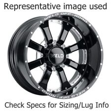 Weld W12509018500 Wheel Rim Granada Eight W125 20x9 Size Gloss Black Milled NEW picture