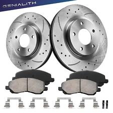 294mm Front Brake Rotors Ceramic Pads Kit for Jeep Compass Patriot Dodge Caliber picture