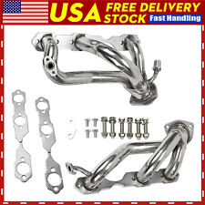 Exhaust Headers Manifold For Chevy S10 Blazer Sonoma 1996-2001 4.3L V6 4WD picture