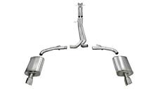 Corsa (14315) Polished Sport C/B Exhaust for 10-13 Taurus SHO 3.5L V6   picture