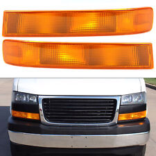 For Chevy GMC Express Van 03-23 Pair Directional Parking Light Turn Signal Lamp picture