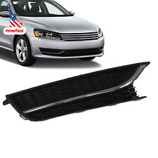 Front Bumper Fog Light Grille Grill Cover Chrome Right For VW Passat 2012-2015 picture