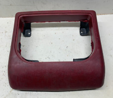 1988-1994 OBS Chevy GMC CK1500 Truck Center Console Cupholder Insert Housing Red picture