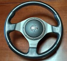 JDM Nissan Genuine Option MOMO Steering Wheel φ37 OEM  Skyline Fairlady Z Stagea picture