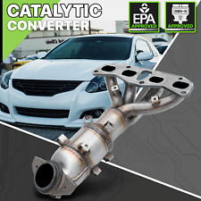 Catalytic Converter Exhaust Header Manifold For 2007-2012 Nissan Altima 2.5 I4 picture