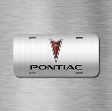 Pontiac Vibe GTO G6 G8 Firebird Aztec Vehicle License Plate Front Auto Tag NEW picture
