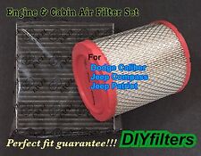 Engine&Carbonized Cabin Air Filter For DODGE Caliber 11-16 Compass & Patriot picture