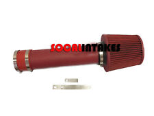 RED COATED Air Intake kit For 94-96 Chevy impala Fleetwood Roadmaster 4.3 5.7 picture