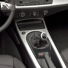 Carbon Fiber Interior Manual Gear Shift Frame Cover Trim For BMW Z4 E85 2003-08 picture