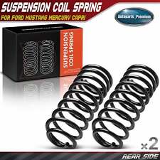 2x Rear Left and Right Coil Spring for Ford Mustang Mercury Capri Variable Rate picture