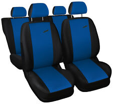 Car seat covers fit Seat Ibiza - XR black/blue full set sport style picture