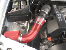 All RED Coated Air Intake Kit For 1998-2002 Mercedes E320 E430 ML320 CLK320 picture