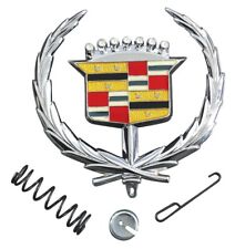 Chrome Crest Hood Ornament Emblem For 1971-1978 Eldorado & Fleetwood picture