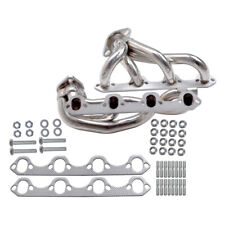 Shorty Stainless Exhaust Manifold Headers fit 1987-96 Ford F150 F250 Bronco 5.8L picture