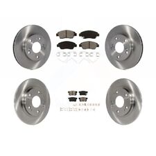 Front & Rear Disc Rotors & Semi-Metallic Brake Pads Kit For 2011-2015 Honda CR-Z picture