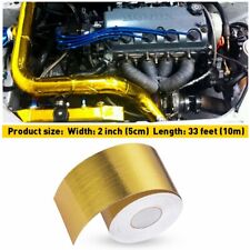 Car 1200℉ Continuous Heat Reflective Wrap Tape Gold Fireproof moisture-proof picture