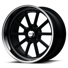 1 NEW  GLOSS BLACK AMERICAN RACING  VN510 DRAFT 18X10 5-120.65  (119192) picture