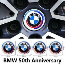4pcs for BMW 50th Anniversary 68mm Wheel Center Caps Emblem Badge Logo picture
