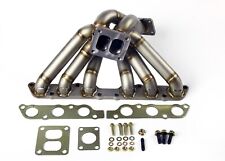 1-5/8 Turbo Manifold for Toyota Supra Mk4 Lexus GS300 2JZGE T4 Twin Scroll picture