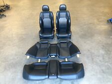 08 09 10 LEXUS IS-F ISF FRONT & REAR SEAT SET / BLUE STITCHING 1251 OEM picture