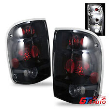 Altezza Style Black Smoke Rear Brake Tail Lights Pair for 1998-2000 Ford Ranger picture
