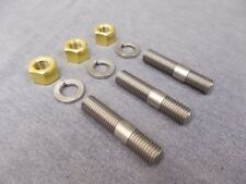 Triumph Spitfire 1500 STAINLESS STEEL Exhaust Downpipe Stud & Brass Nut Kit picture