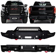 Vijay For 2019-2022 GMC Sierra 1500 Steel Front or Rear Bumper with LED Lights picture
