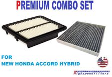 AF8170 C35519 Air Filter + CHARCOAL Cabin Filter for 14 - 22 ACCORD HYBRID 2.0L picture