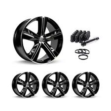 Wheel Rims Set with Black Lug Nuts Kit for 90-01 Chevrolet Lumina P812648 17 inc picture