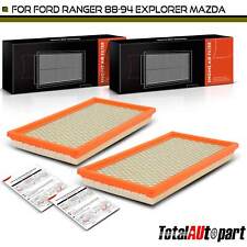 2x Engine Air Filter for Ford Aerostar Bronco II Windstar Lincoln Mazda Front picture