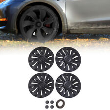 4PCS Hubcap for Tesla Model Y 2020-2023 Storm Wheel Rim Cover 19inch picture