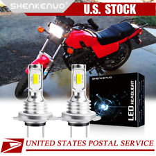 For Honda Ascot 500 LED Motorcycle Headlight Hi/Lo Beam 6000K White Bulbs picture